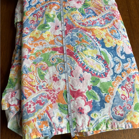 Ralph Lauren Springdale Floral Paisley Queen Bedskirt - Picture 4 of 4